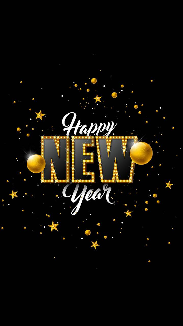 Happy New Year 2025 Wallpaper Screensaver For Mobile Android Device