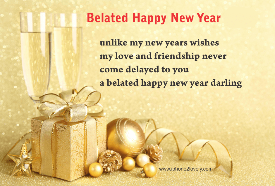 Belated Happy New Year 2025 Quotes Wishes Images