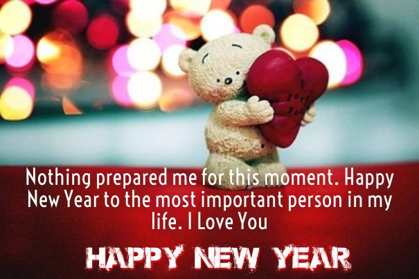 New Year Love Wishes For Boyfriend