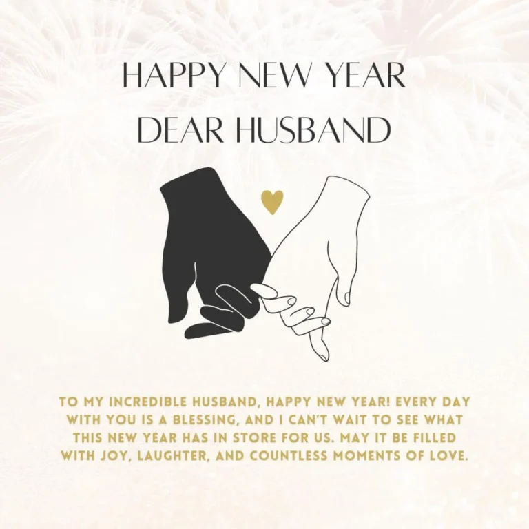 Happy New Year 2025 Wishes For Husband 1